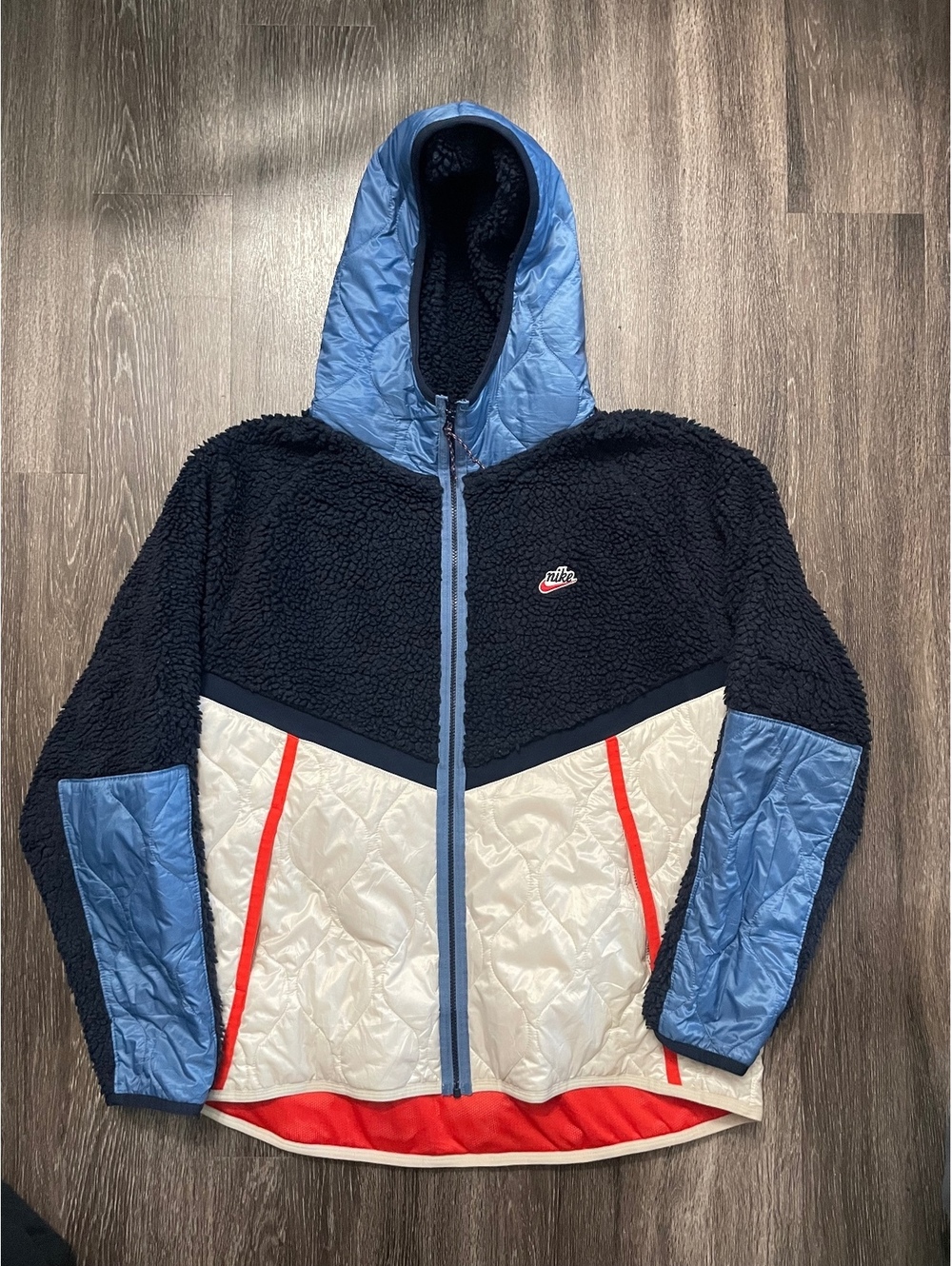 Nike Heritage Sherpa Full Zip Jacket